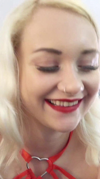 Powerful moment from "GERMAN SCOUT - COLLEGE GIRL MARILYN FUCK AT FAKE MODEL JOB"