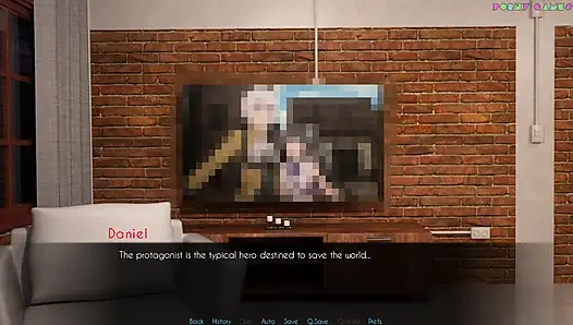 Счастливо после от Escovic Games - жена встречает моего друга с большим черным членом 1