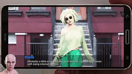 Adored by the Devil #2 - Animated Sex Game - Phone Sexy Times with Muscle Hottie