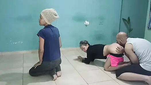 I love fucking you, stepsister. Your moans make my cock so hard.