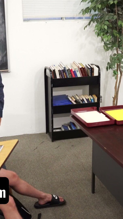 Horny Student Dylan Hayes Whips Out His Huge Boner And Bends Over Professor's Desk - Bully Him | Clip 1
