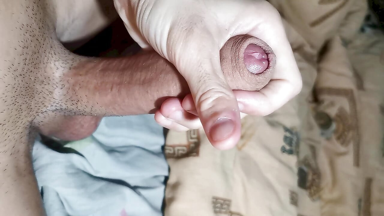 Very excited big hard beautiful cock almost cums!