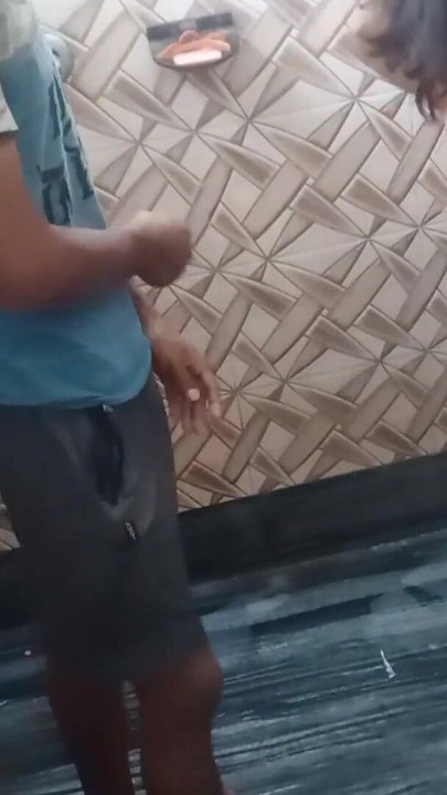 Epic moment from "Girlfriend ko bathroom PE dabake chudai"