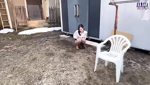 Bare Nip Stroll Where Crowded Eyes Spark a Hot, Tight Peak on Her Perky Tips Phase.3