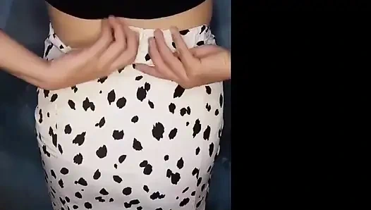 Köylü kız erkek arkadaşına bacol gönderiyor