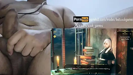 Волшебная киска, глава 1, часть 7 (геймплей с членом перед камерой)