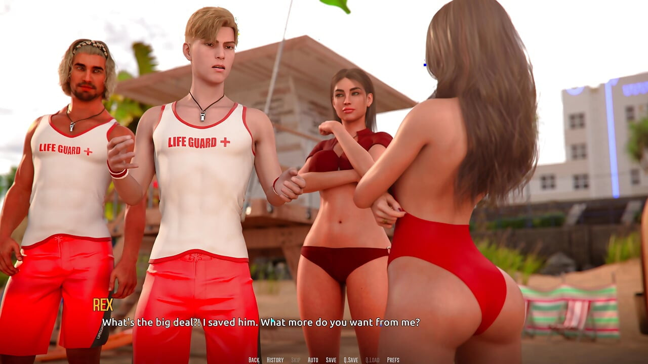 A Very Lucky Bay Lifeguard Part 1