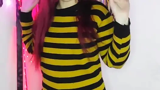 Rengringspigen Shyyfxx Genopvrker Chefen Med Kraften Fra Heavy Metal! JOI