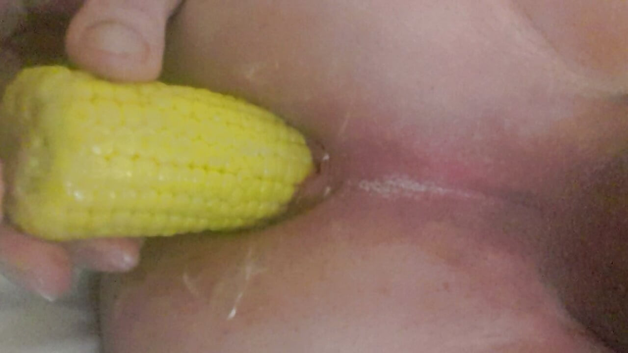 I love corn in me as much as I love cock in me