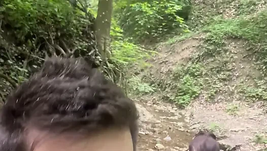 Отвез Марину К Крошечной Реке За Аналом!!