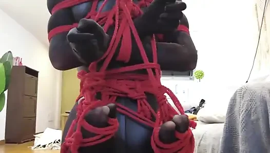 Mz09 - Full Body Vibrational Orgasm with Stockings and Red String