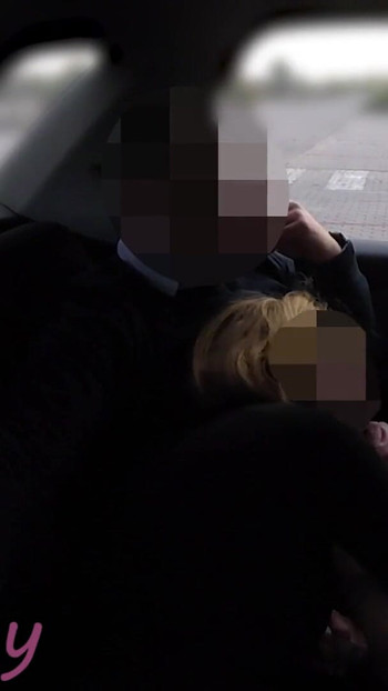 Memorable moment from "Dogging! My Slutty Wife and Her Student in a Public Parking Lot - MissCreamy"