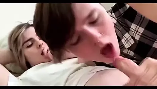 Twink Sucking Off A Sissy For A Load Of Cum