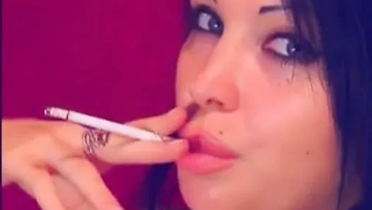 Sexy Smoking Girl