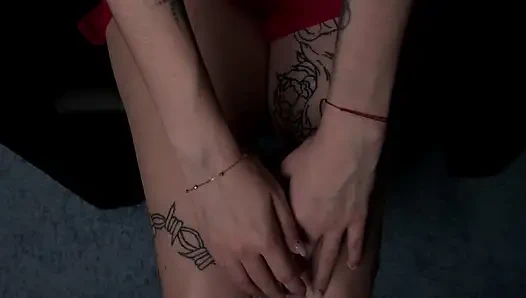 Фетиш рук и вен, тебе нравятся мои вены на моих руках