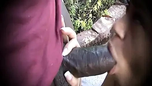 Beautiful Busty MILF Enjoys with a Monster Black Cock Cumming Inside Her Ass