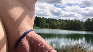 SpazierGang Am See с членом на члене