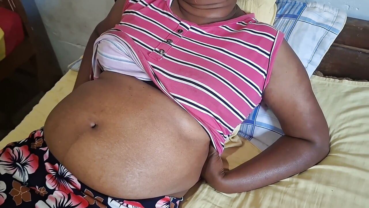 MILF Stepmom While Resting on Bed