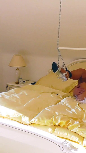 Stunning moment from "Painful Anal Stretching With Facial"