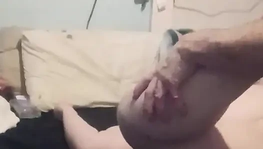 Gözlüklerimin her yerine boşal