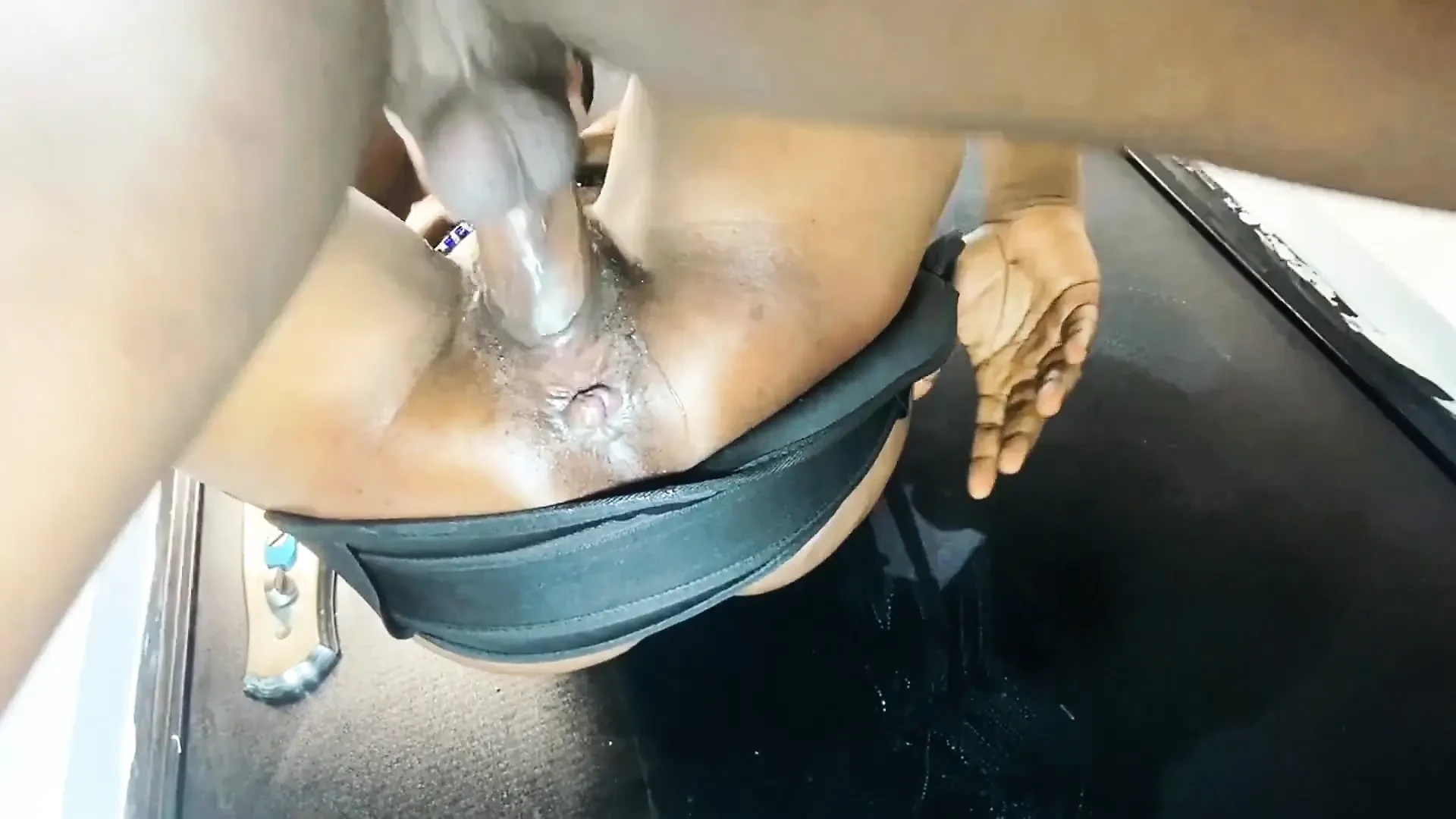 Sex on the Swing Spread and Pinned Her Down for Serious Fuck