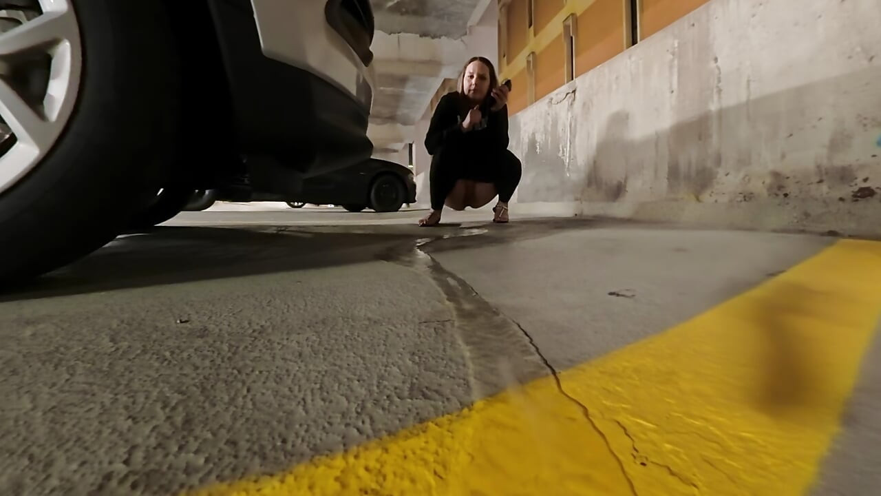 Showing Off and Almost Caught Fucking Date Night