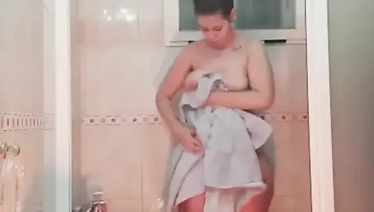 Girlfriend at Shower