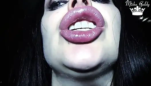 Сперма в глотку сексуальной ведьмы и быть проглоченной, фетиш!