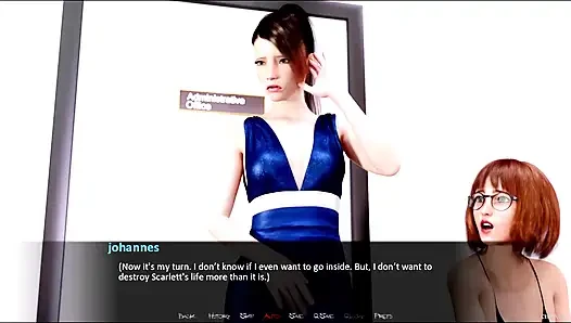 Dikhianati #4 - johannes ngentot scarlette ...  Johannes menjadi seorang wanita ... Johannes lagi asik muasin dirinya sendiri pakai mainan seks favoritnya
