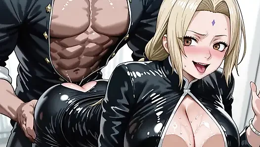 Suiryu (OPM) x Tsunade (Naruto)