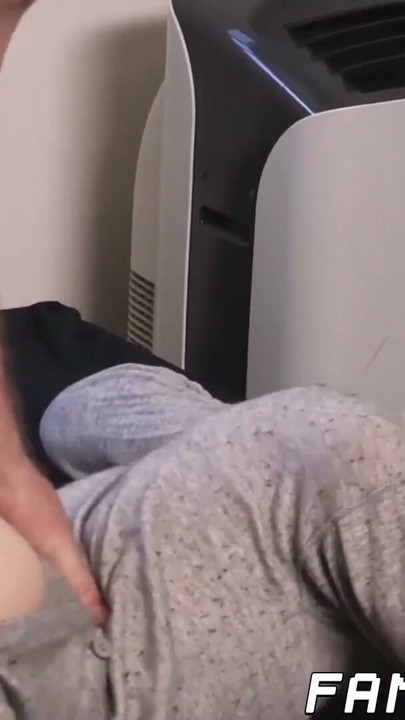 Big dick stepdaddy shoves it inside of stepson | Clip 1