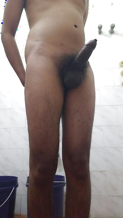 Indian Teen Femboy with Phimosis Dick Jerking and Stroking in the Bathroom Until Cum