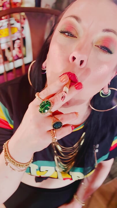 British Mom Tina Snua Double Pumping A Cigarette - Smoking Smoker Smokes OMI OME Drifting