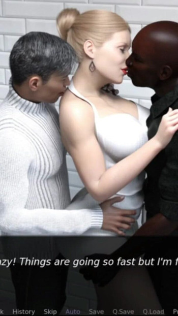 Muss man gesehen haben von "AWAM - Sexszene - Interracial dreier blowjob im club - kimmytoons"