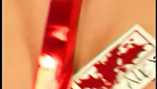 Blonde Hotiie with Big Boobs Dakota Needs Two Huge Dildos Before Getting Her Mouth Filled with Jizz