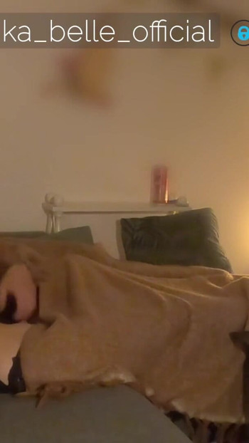Emotional moment from "Couple in love has nice foreplay while watching porn on couch pt. 1 +(dirty) talk"