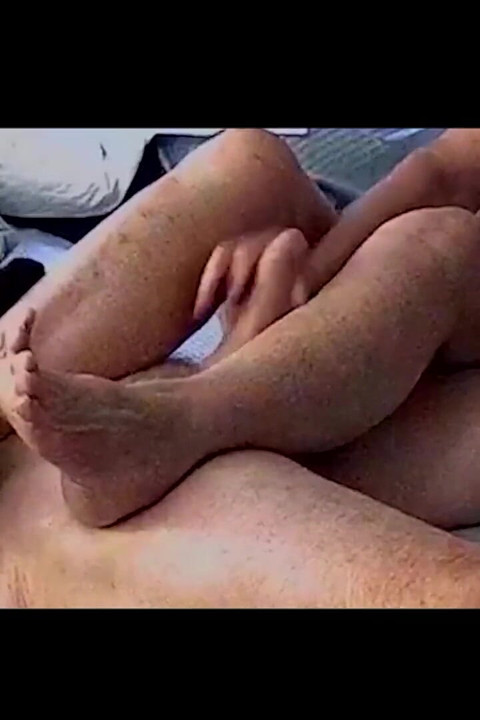 Naked Granny Stepaunt Gives Hand Job & Foot Job Rough Soles High Arches
