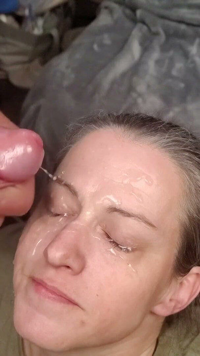 Slow motion high def facial cumshot | Clip 1
