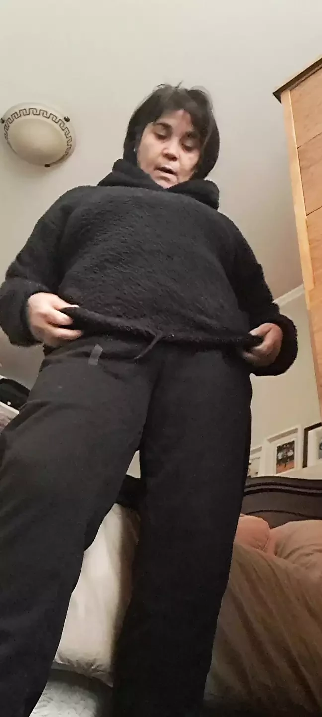 mature milf after fucking with stepson dressing