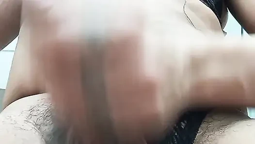 Desi Bouncing her cock and egg