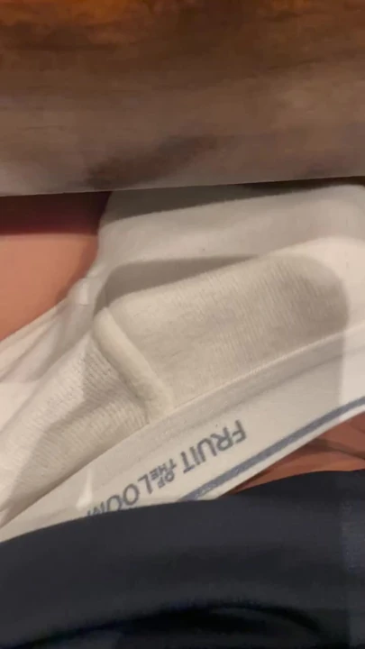 Teen creams his briefs