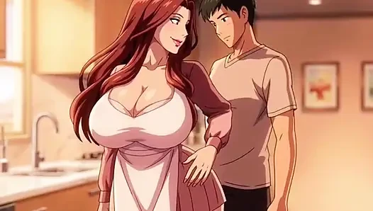 Big tits stepmom teaching her stepson the pleasures of intimate touch