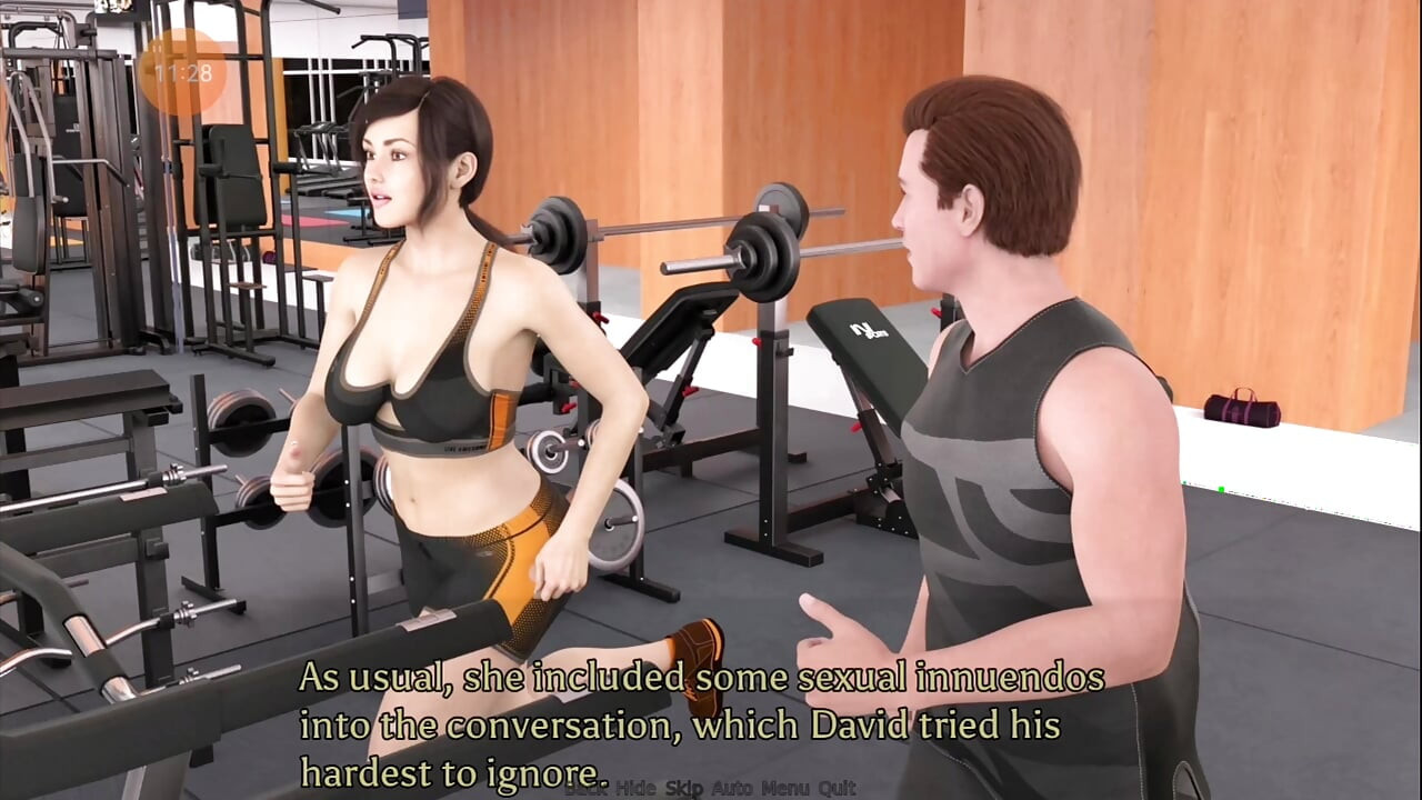 Um Casamento Perfeito # 12 - Alexia mostrou a David seus peitos e então algo aconteceu.