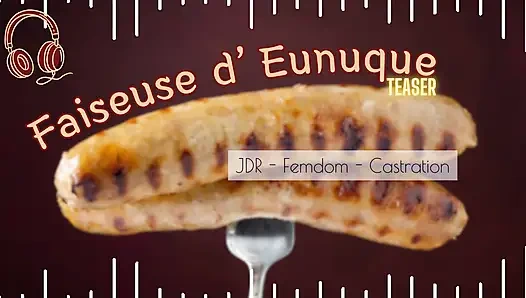 (frakkör) Je te coupe la bite - Fransız sesli kadın egemenliği kastrasyon