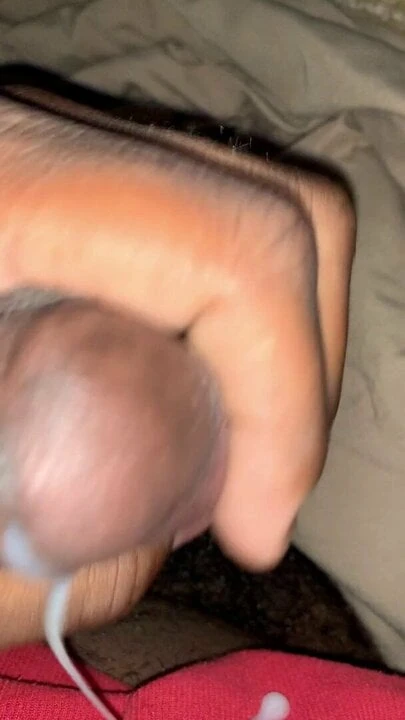 Cumming while home alone
