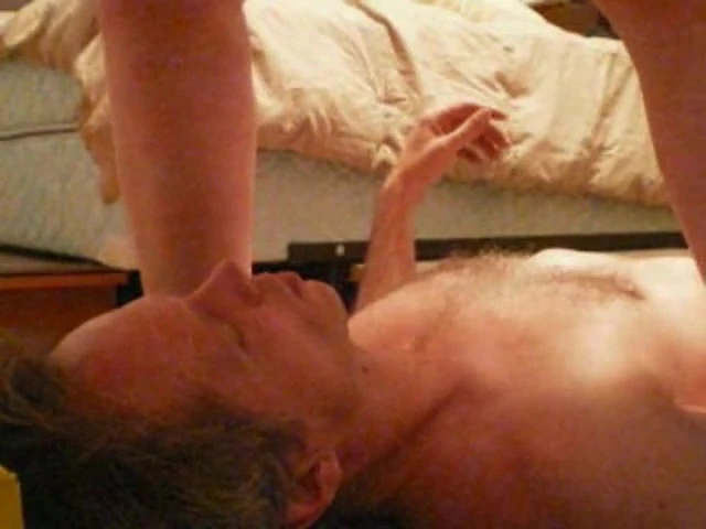 Lady K pisses on cumslut