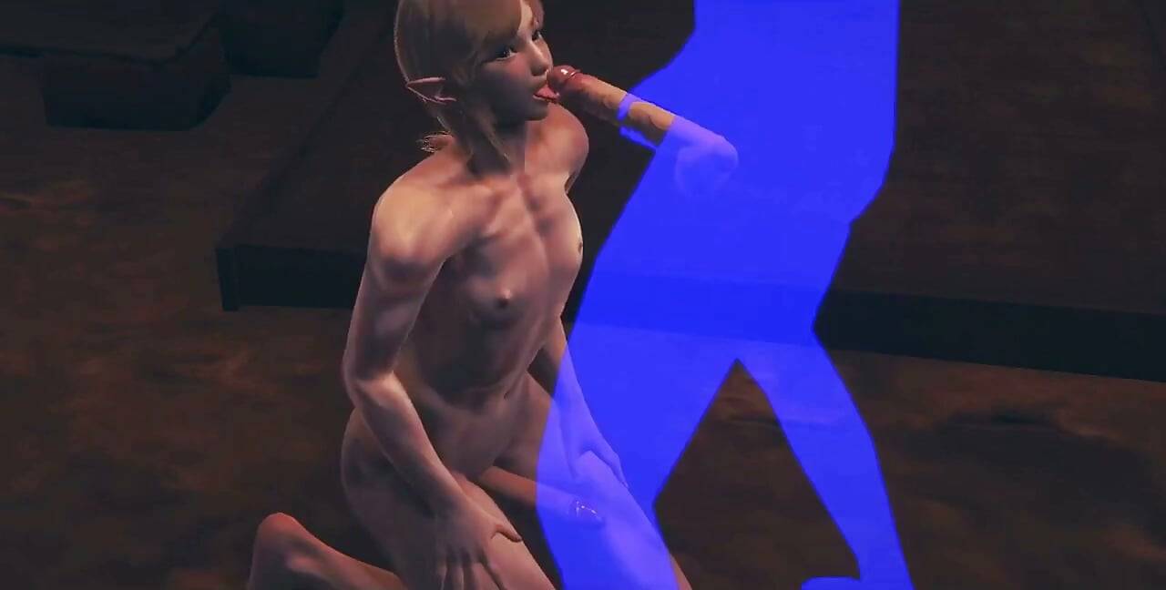 Интимное приключение Yaoi Link в Hyrule