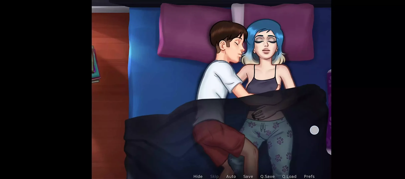 Summertime Saga - 夏娃的粗暴性爱场景 - 淋浴性爱 - 动画色情游戏