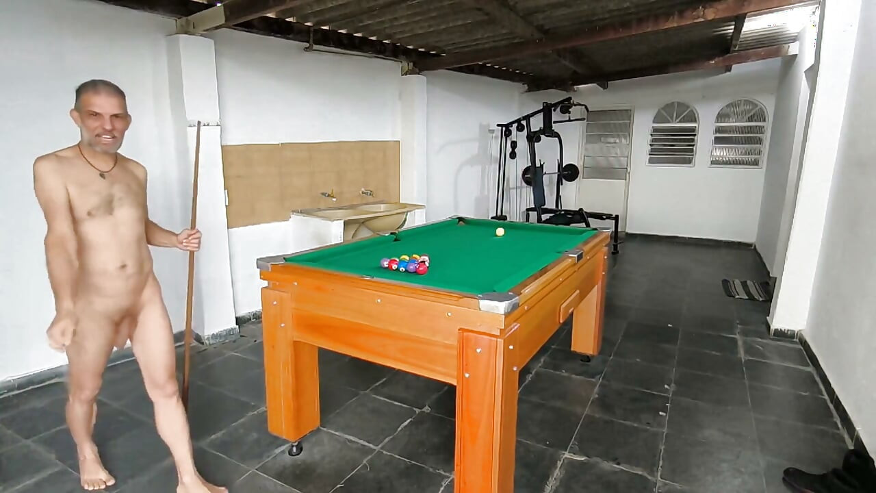 Guy Playing Naked