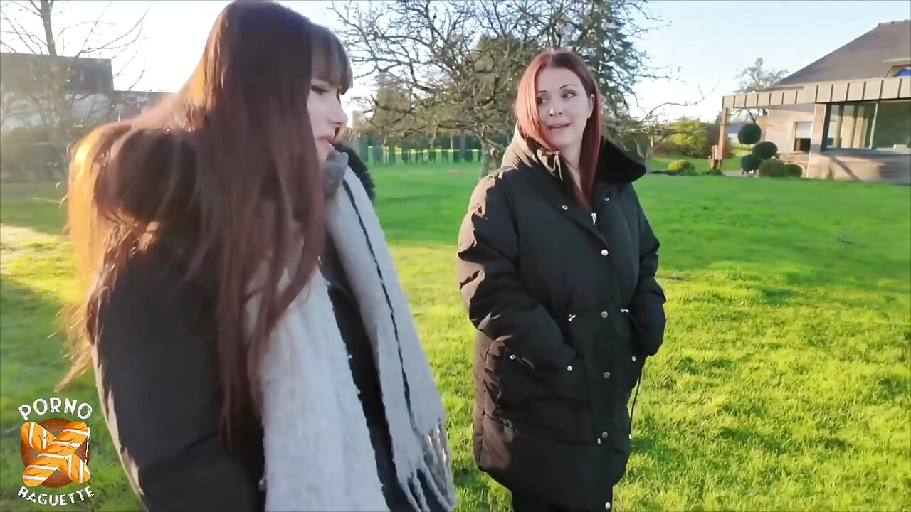 Leah, Chubby MILF with Big Natural Tits, Plays with Another Lesbian Girl